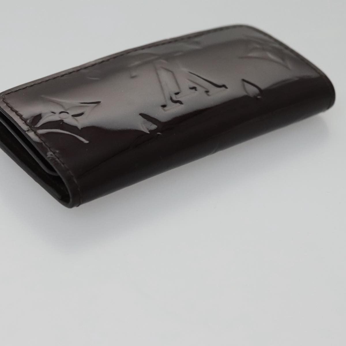 Louis Vuitton Multiclés 4 Burgundy Patent Leather Wallet (Pre-Owned) Size ONE SIZE - 5 Thumbnail