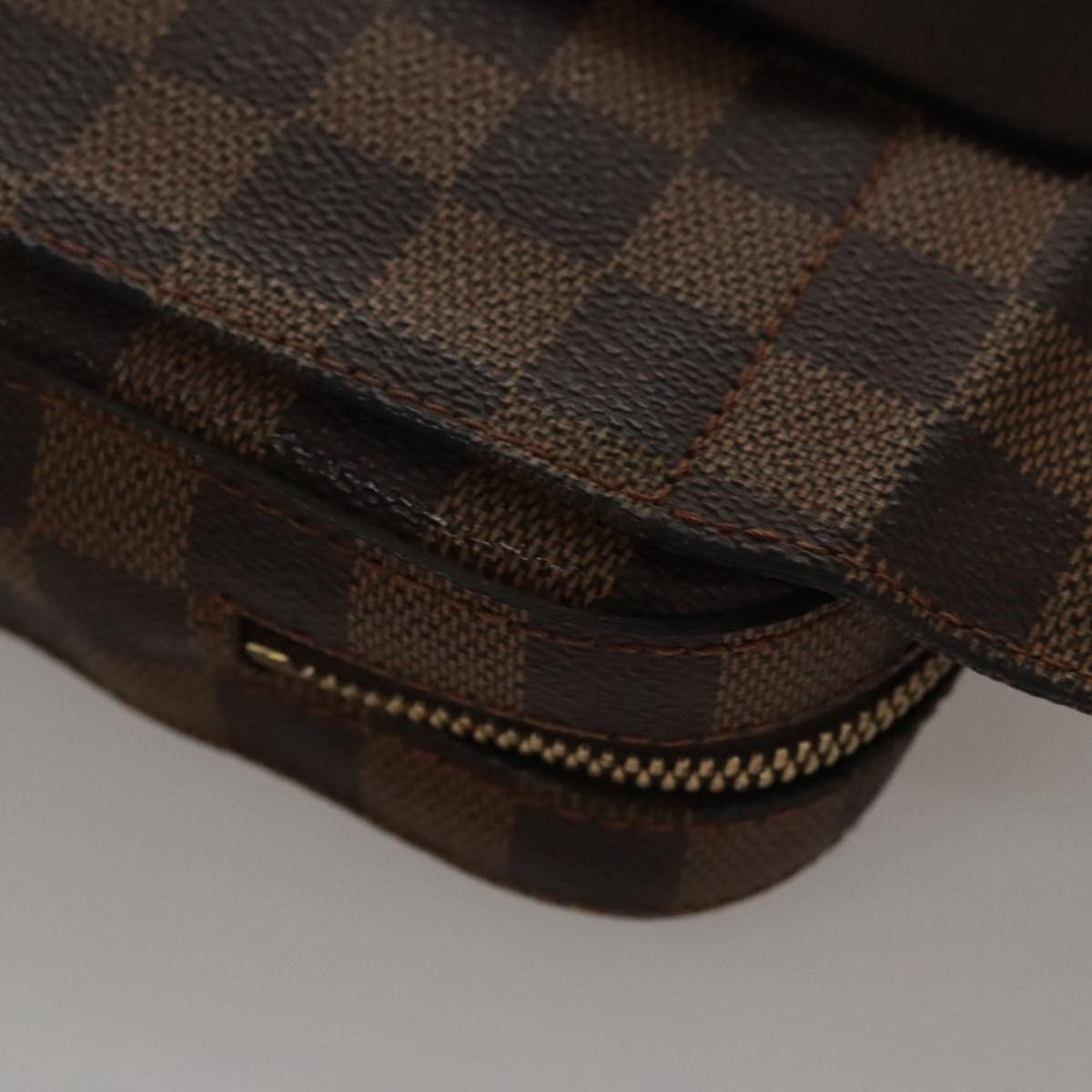 Louis Vuitton Geronimos Brown Canvas Shoulder Bag (Pre-Owned) Size ONE SIZE - 10 Thumbnail