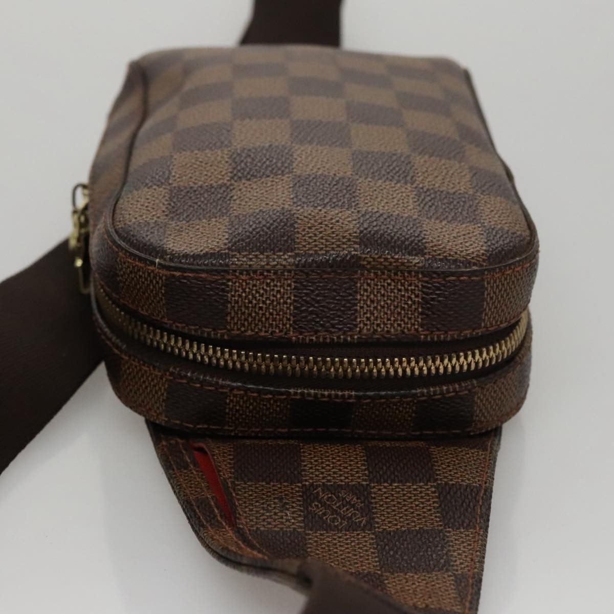 Louis Vuitton Geronimos Brown Canvas Shoulder Bag (Pre-Owned) Size ONE SIZE - 14 Thumbnail