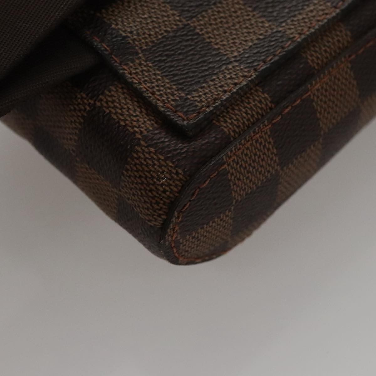 Louis Vuitton Geronimos Brown Canvas Shoulder Bag (Pre-Owned) Size ONE SIZE - 9 Thumbnail