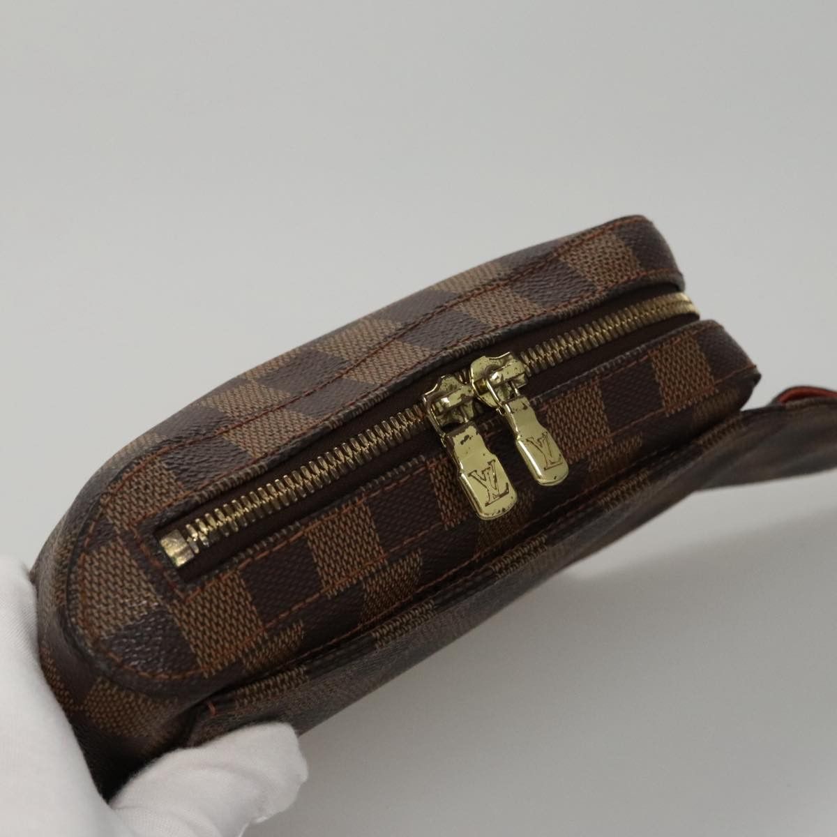 Louis Vuitton Geronimos Brown Canvas Shoulder Bag (Pre-Owned) Size ONE SIZE - 12 Thumbnail