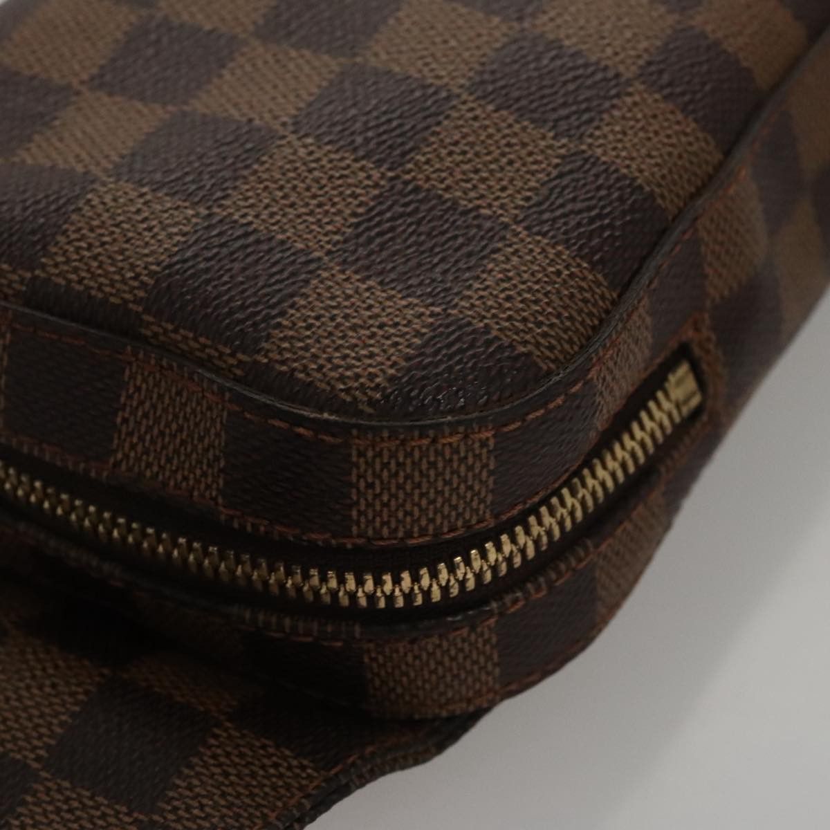 Louis Vuitton Geronimos Brown Canvas Shoulder Bag (Pre-Owned) Size ONE SIZE - 7 Thumbnail
