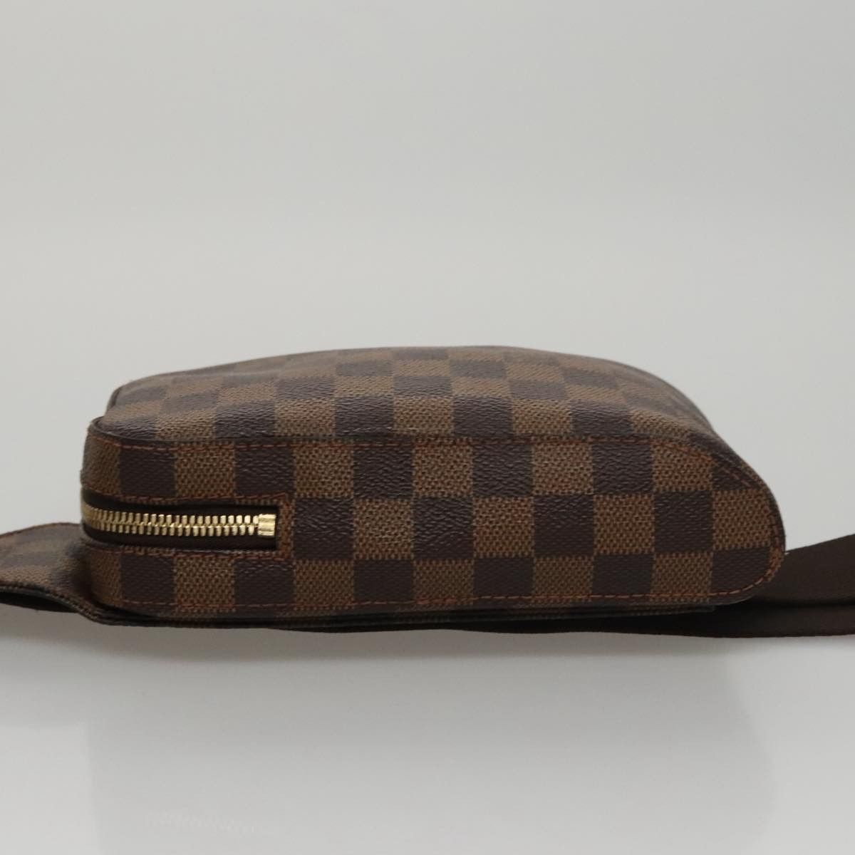 Louis Vuitton Geronimos Brown Canvas Shoulder Bag (Pre-Owned) Size ONE SIZE - 3 Thumbnail