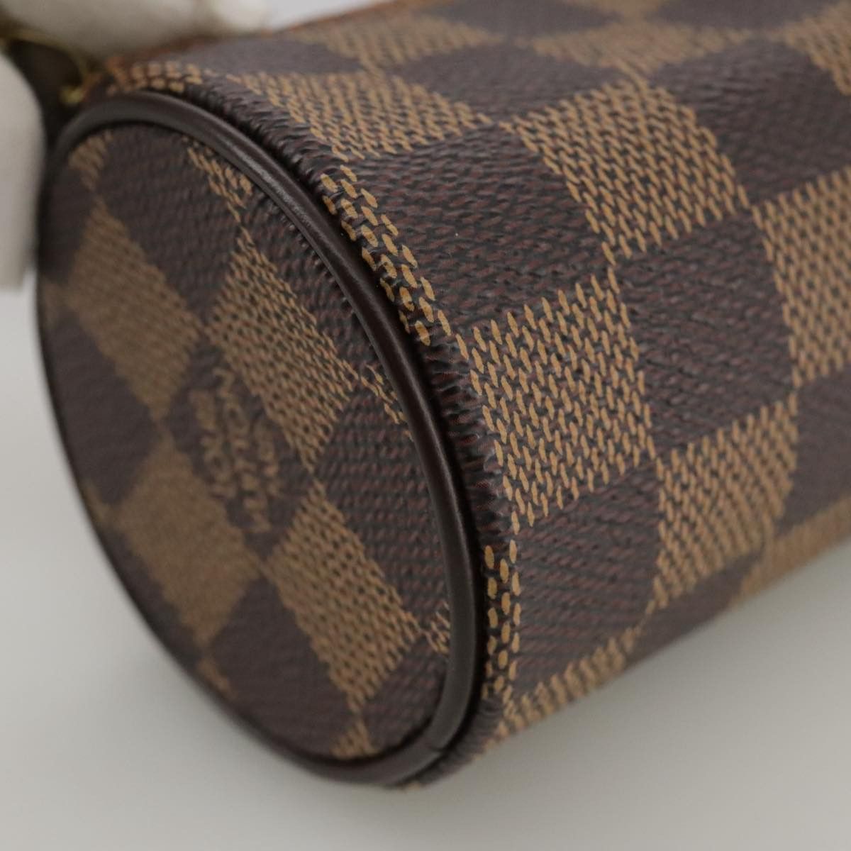 Louis Vuitton Mini Baby Papillon Brown Canvas Clutch Bag (Pre-Owned) Size ONE SIZE - 7 Thumbnail