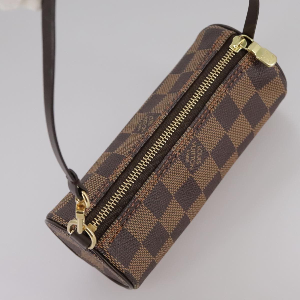 Louis Vuitton Mini Baby Papillon Brown Canvas Clutch Bag (Pre-Owned) Size ONE SIZE - 17 Thumbnail
