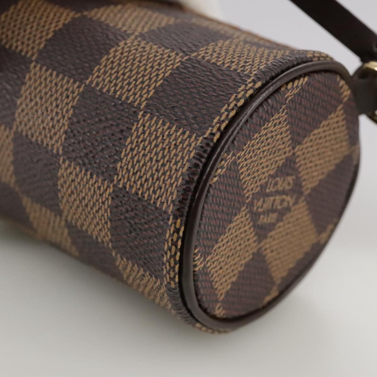 Louis Vuitton Mini Baby Papillon Brown Canvas Clutch Bag (Pre-Owned) Size ONE SIZE - 8 Thumbnail