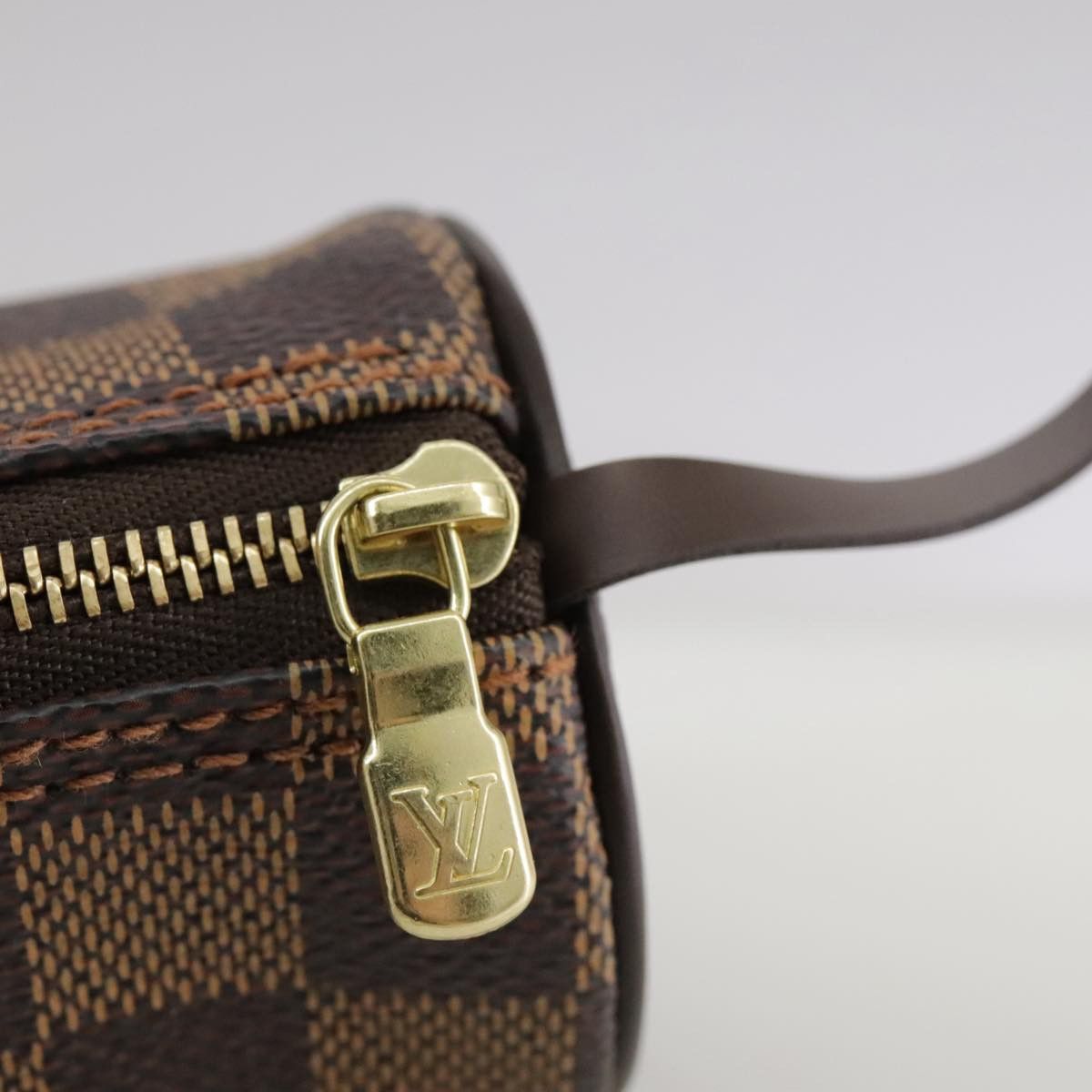 Louis Vuitton Mini Baby Papillon Brown Canvas Clutch Bag (Pre-Owned) Size ONE SIZE - 11 Thumbnail