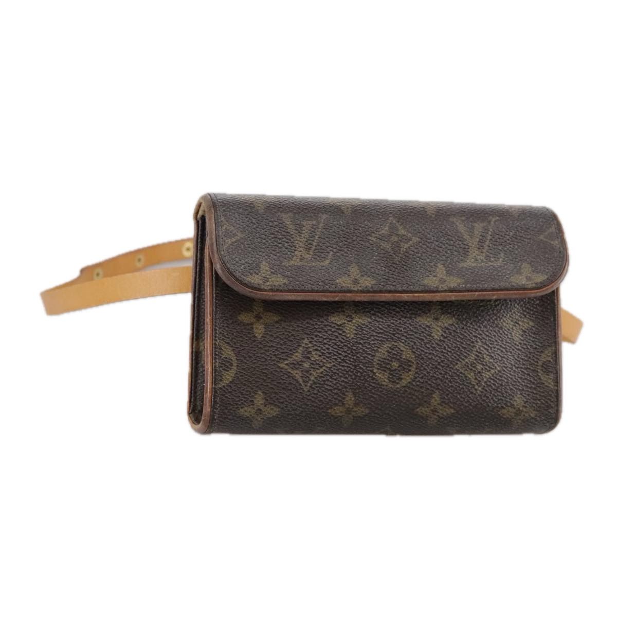 Louis Vuitton Florentine Brown Canvas Clutch Bag (Pre-Owned) Size ONE SIZE - 17 Thumbnail