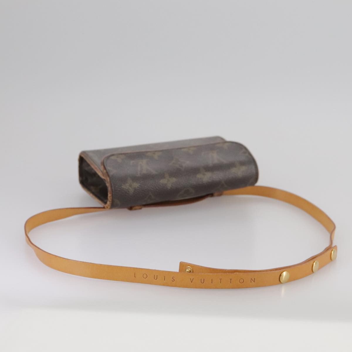 Louis Vuitton Florentine Brown Canvas Clutch Bag (Pre-Owned) Size ONE SIZE - 5 Thumbnail