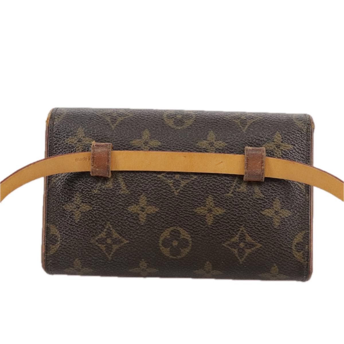 Louis Vuitton Florentine Brown Canvas Clutch Bag (Pre-Owned) Size ONE SIZE - 2 Thumbnail