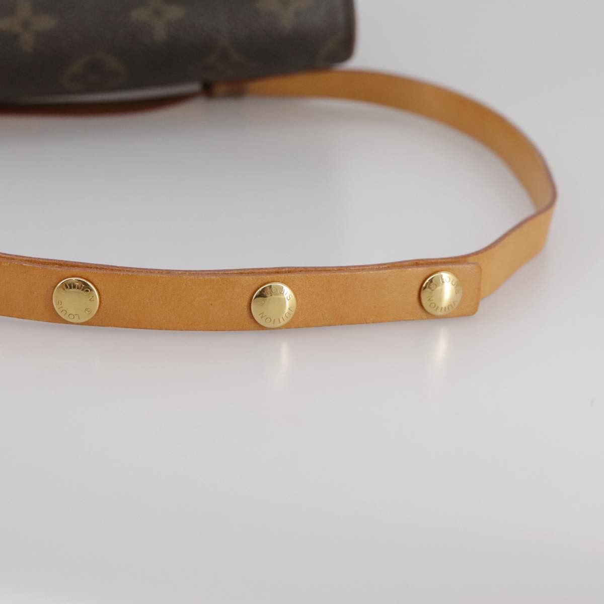 Louis Vuitton Florentine Brown Canvas Clutch Bag (Pre-Owned) Size ONE SIZE - 10 Thumbnail