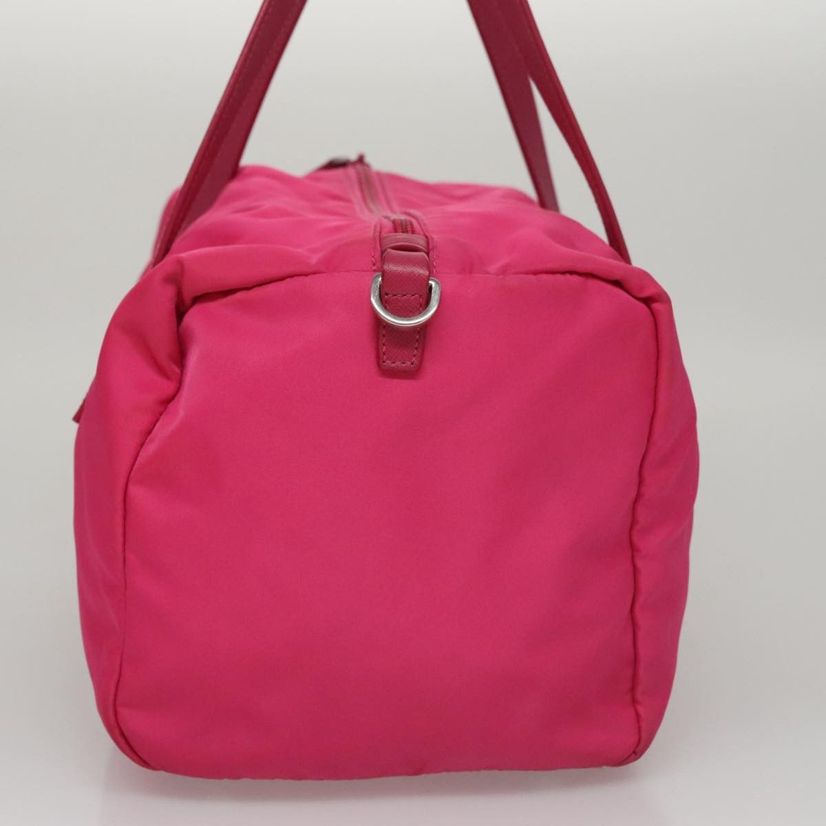 Prada Tessuto Pink Synthetic Handbag (Pre-Owned) Size ONE SIZE - 3 Thumbnail