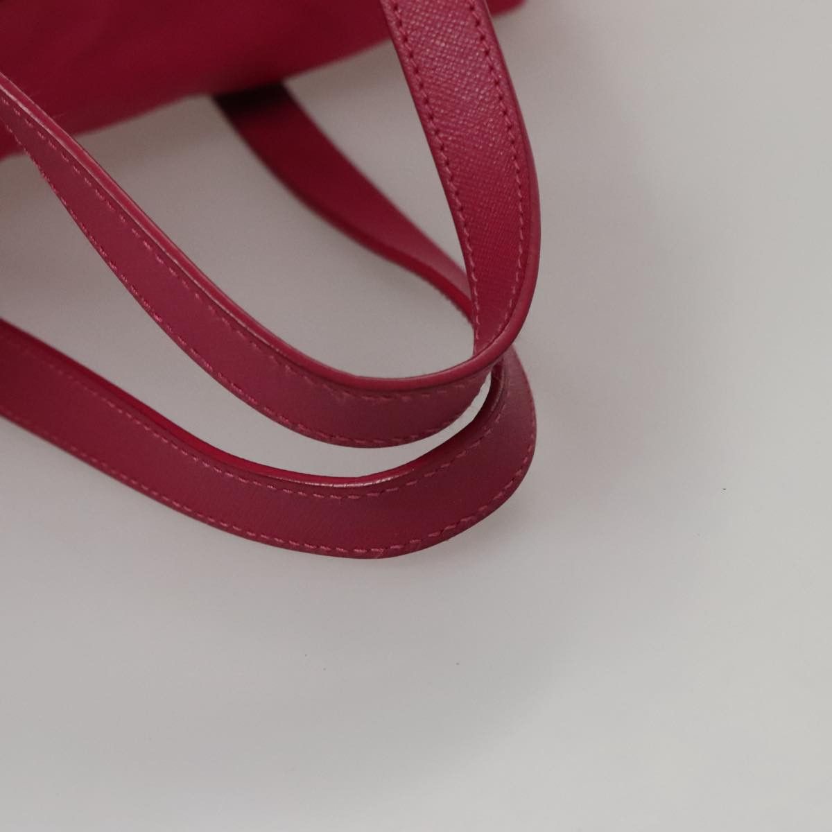 Prada Tessuto Pink Synthetic Handbag (Pre-Owned) Size ONE SIZE - 5 Thumbnail