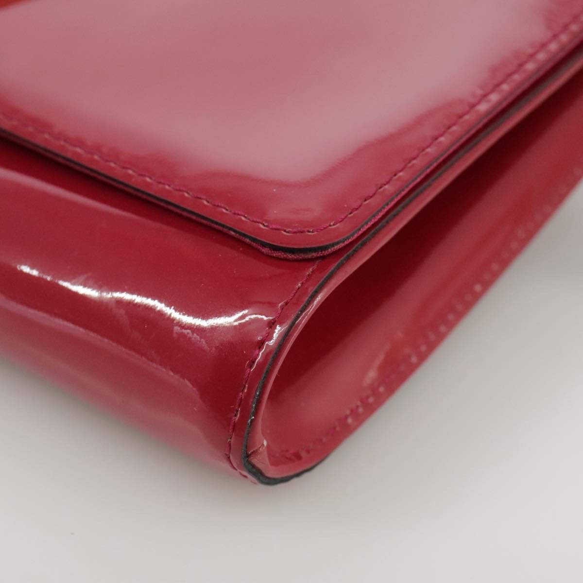 Louis Vuitton Louise Pink Patent Leather Wallet (Pre-Owned) Size ONE SIZE - 7 Thumbnail