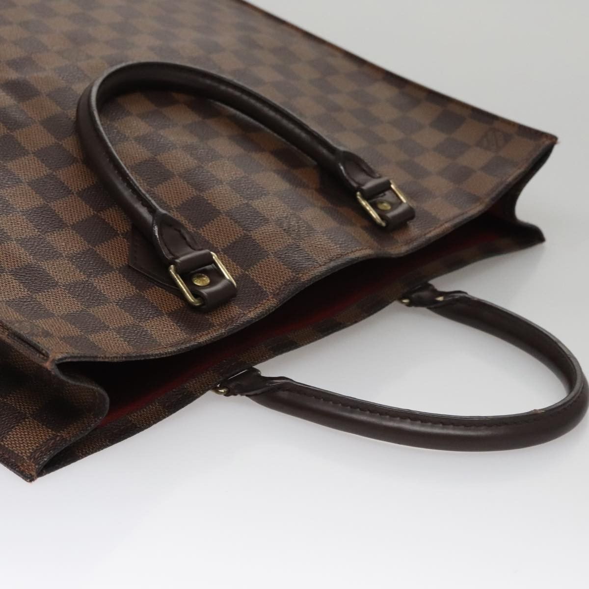 Louis Vuitton Sac Plat Brown Canvas Tote Bag (Pre-Owned) Size ONE SIZE - 17 Thumbnail