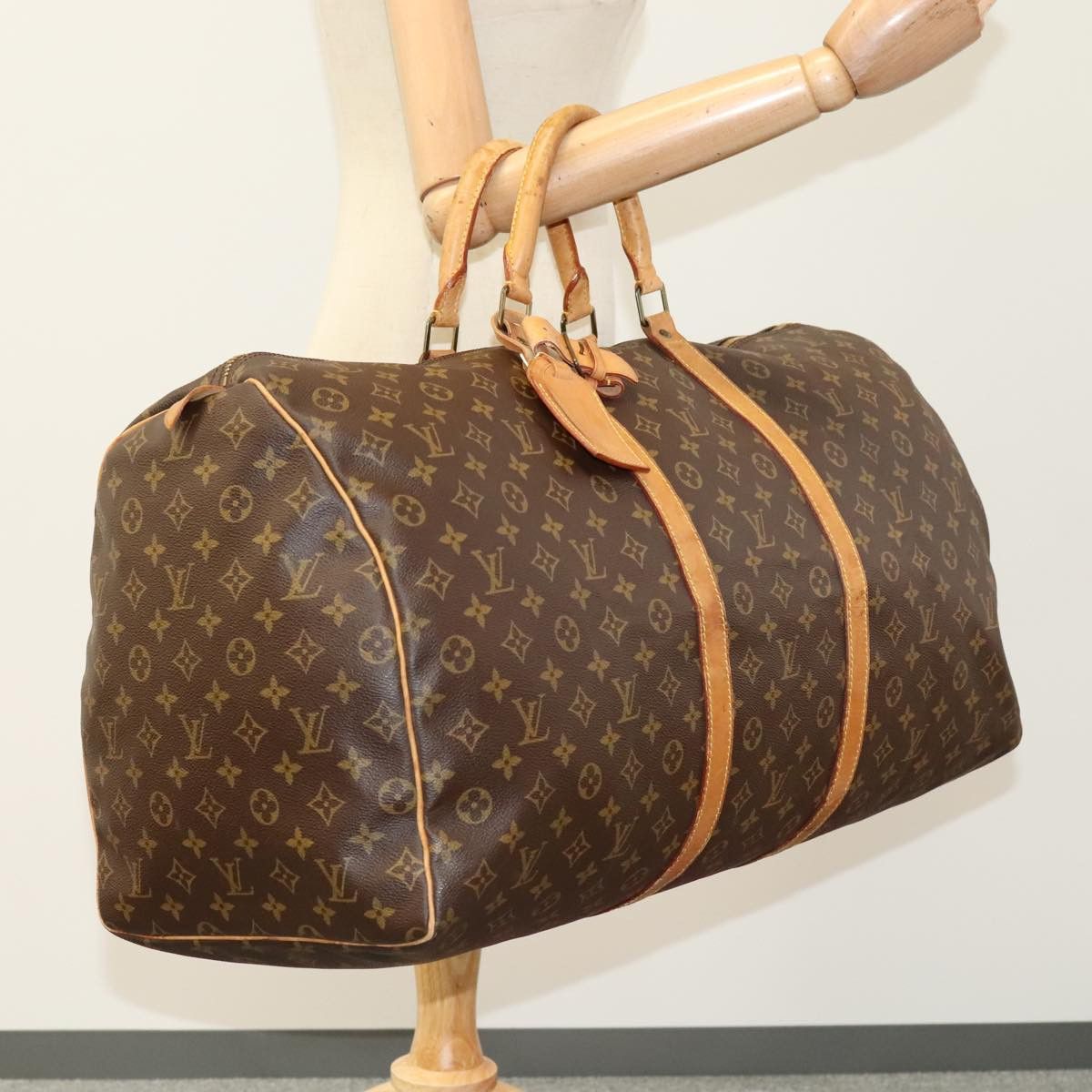 Louis Vuitton Keepall 60 Black Canvas Travel Bag (Pre-Owned) Size ONE SIZE - 17 Thumbnail