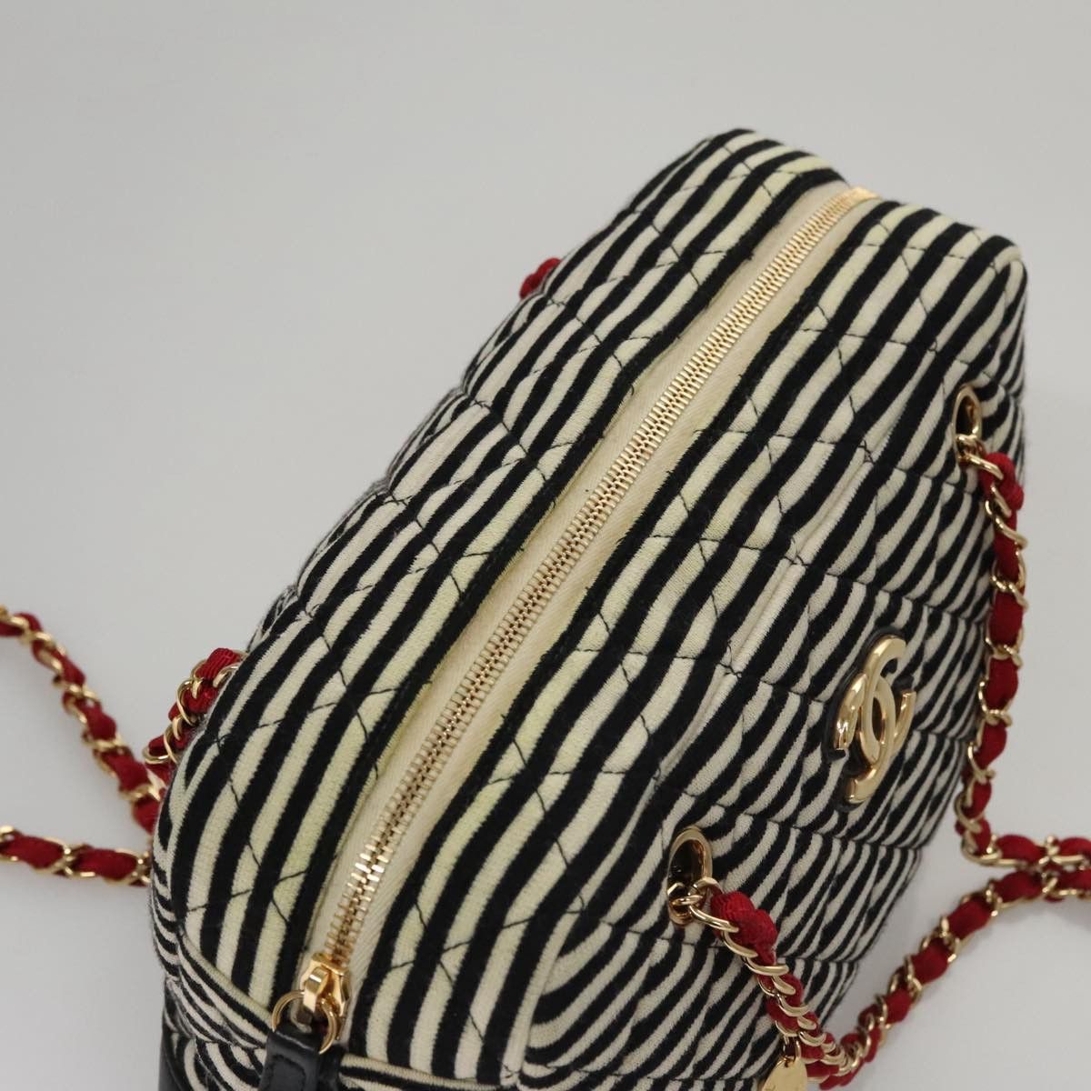Chanel Cc Multicolour Cotton Shoulder Bag (Pre-Owned) Size ONE SIZE - 18 Thumbnail
