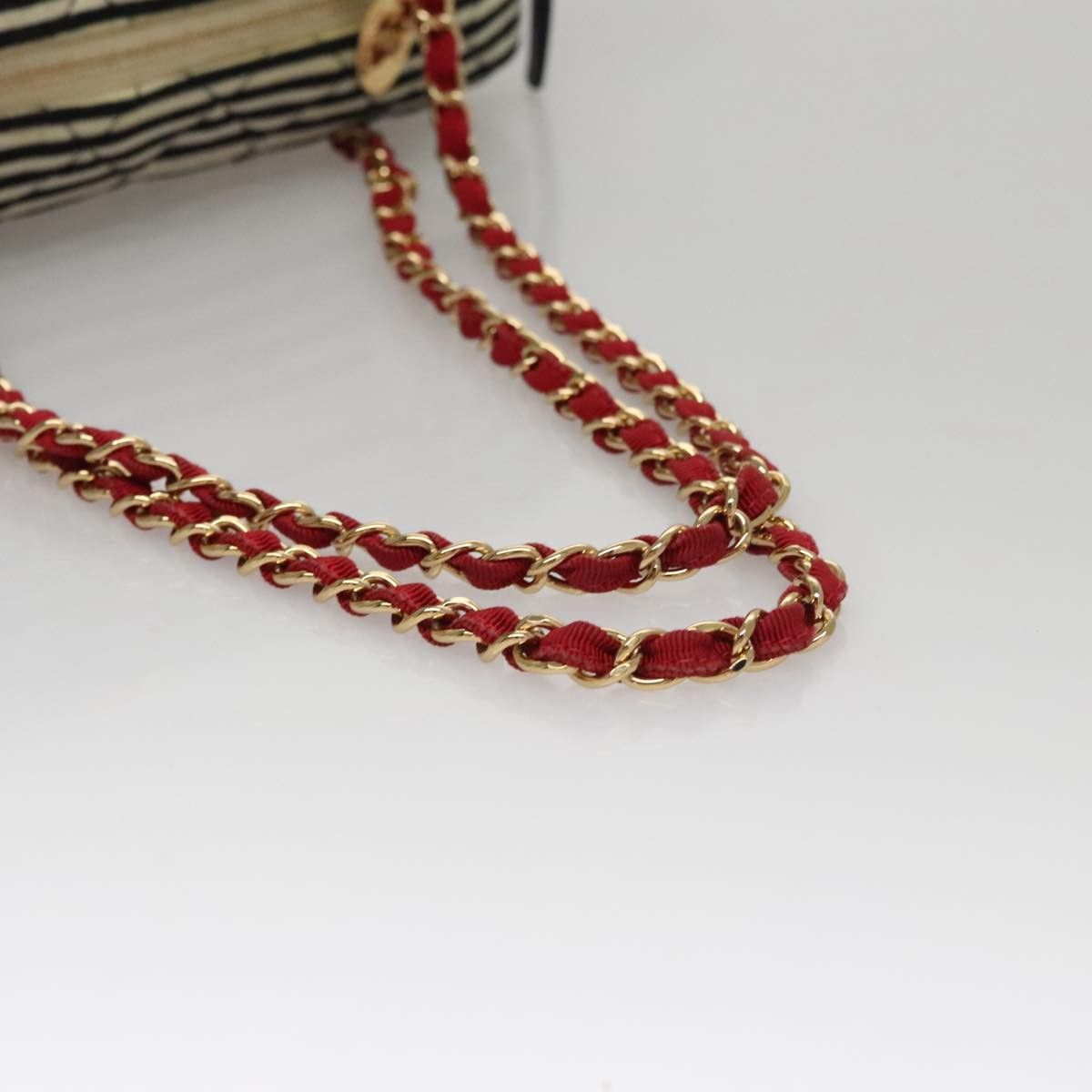 Chanel Cc Multicolour Cotton Shoulder Bag (Pre-Owned) Size ONE SIZE - 5 Thumbnail