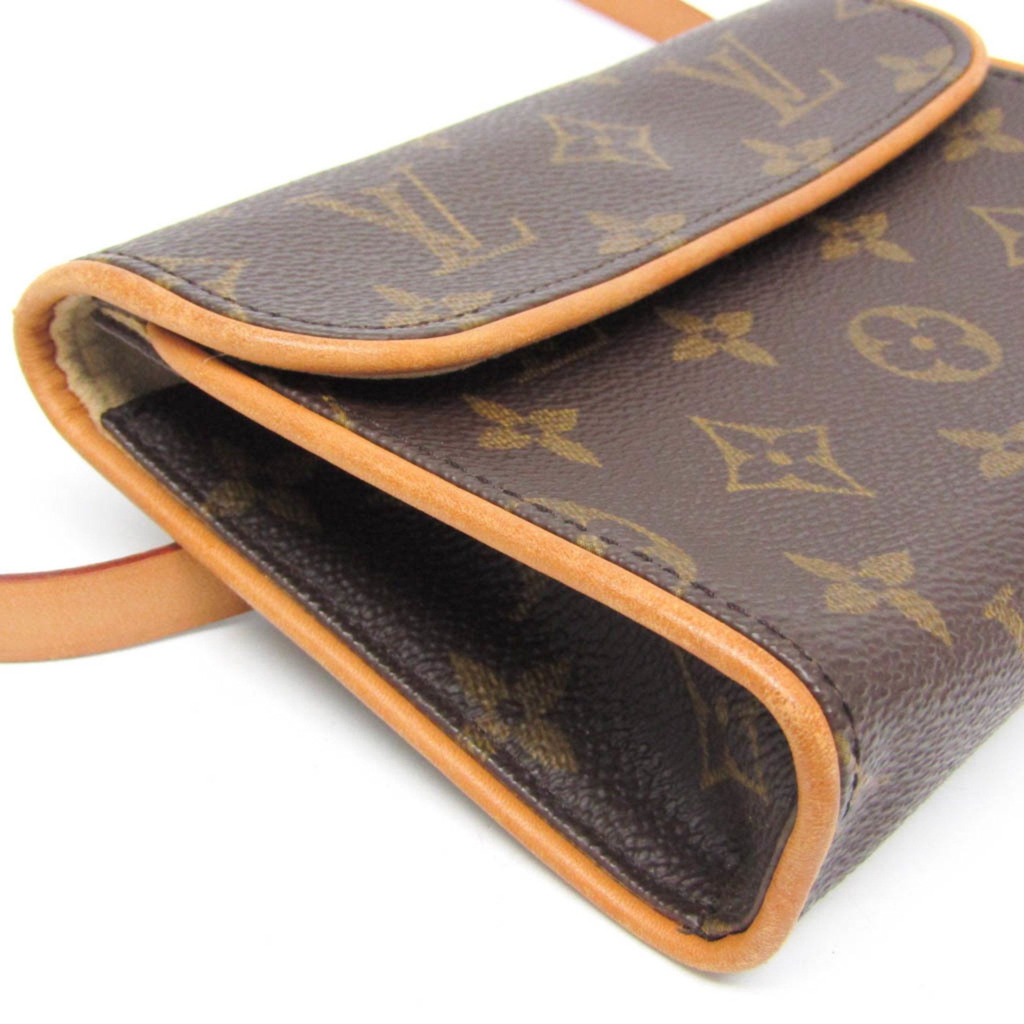 Louis Vuitton Florentine Brown Canvas Clutch Bag (Pre-Owned) Size ONE SIZE - 5 Thumbnail