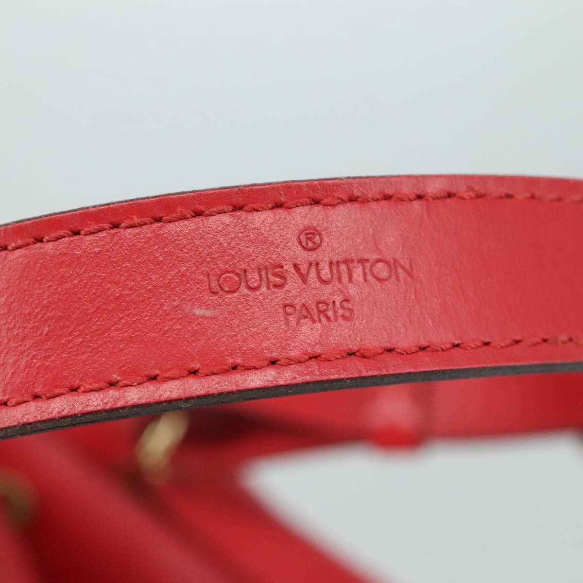 Louis Vuitton Noé Red Leather Shoulder Bag (Pre-Owned) Size ONE SIZE - 17 Thumbnail