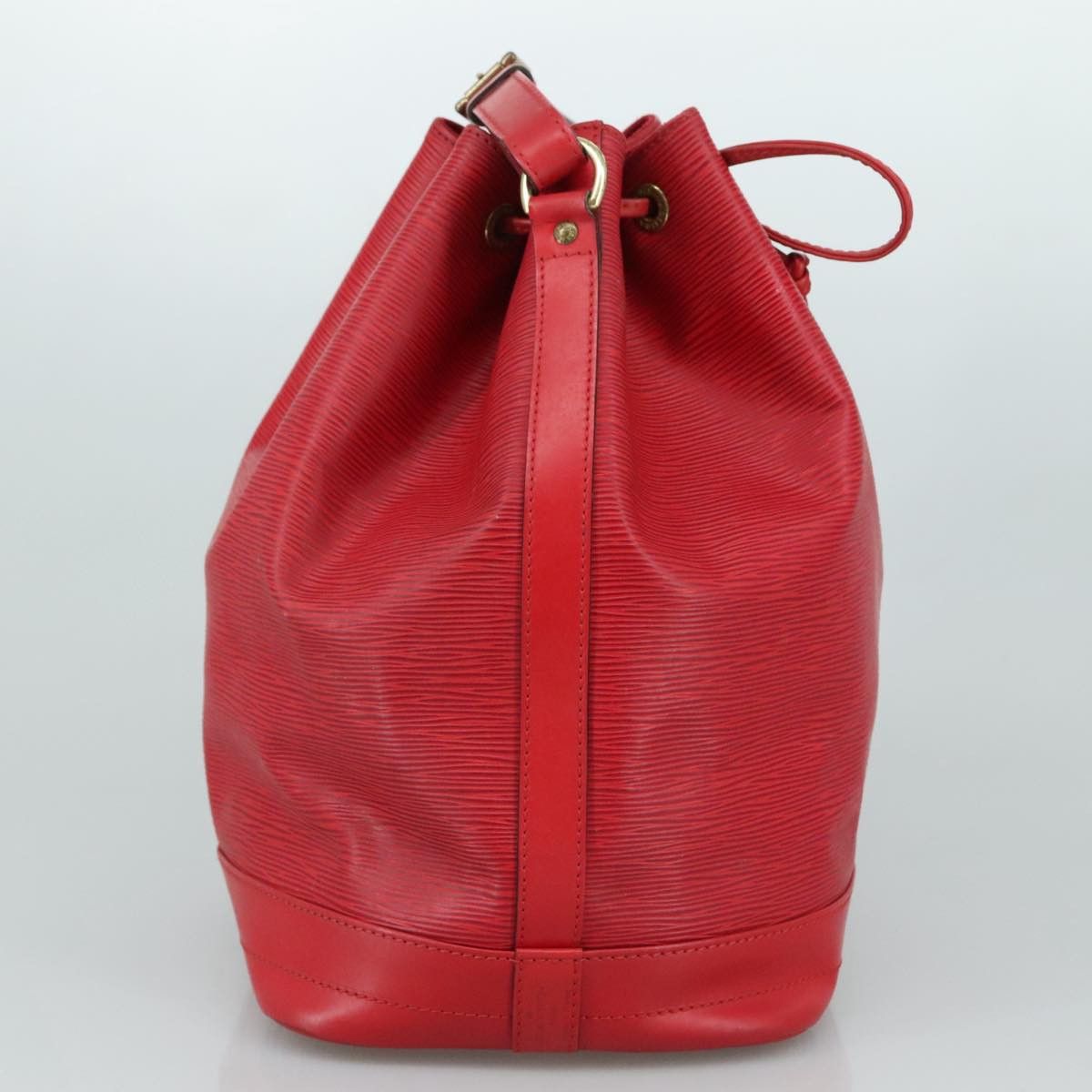 Louis Vuitton Noé Red Leather Shoulder Bag (Pre-Owned) Size ONE SIZE - 3 Thumbnail