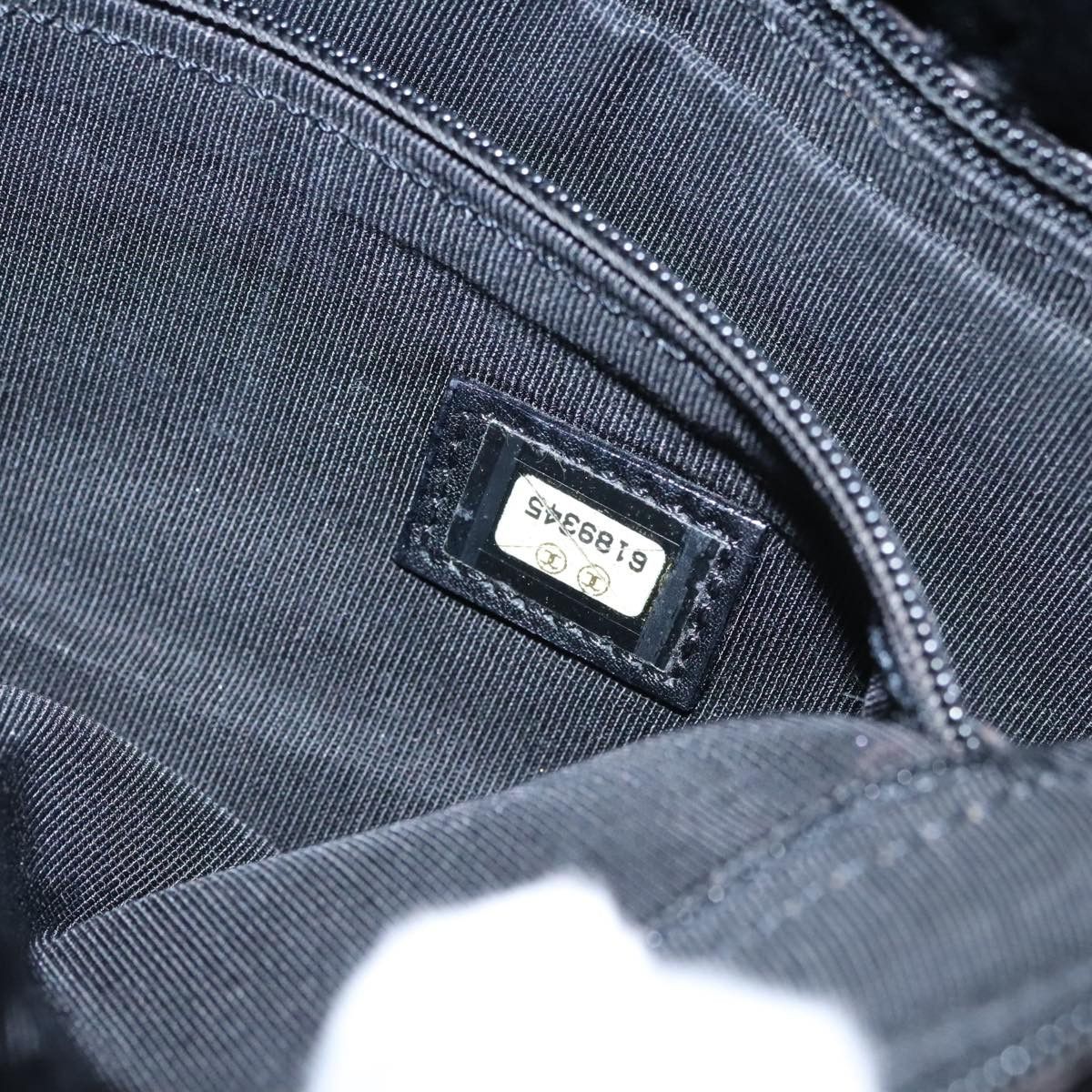 Chanel Coco Mark Black Faux Fur Shoulder Bag (Pre-Owned) Size ONE SIZE - 14 Thumbnail