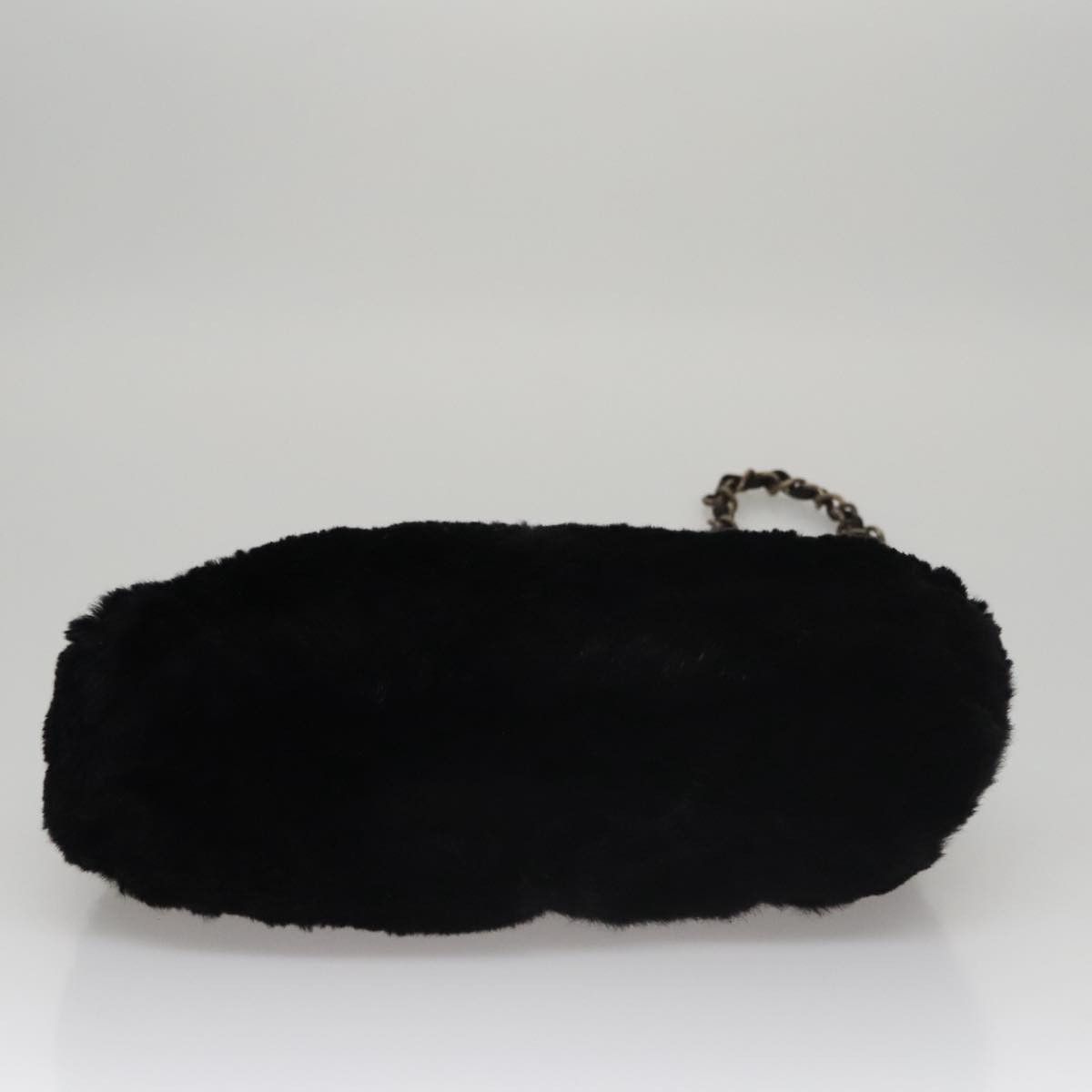 Chanel Coco Mark Black Faux Fur Shoulder Bag (Pre-Owned) Size ONE SIZE - 20 Thumbnail