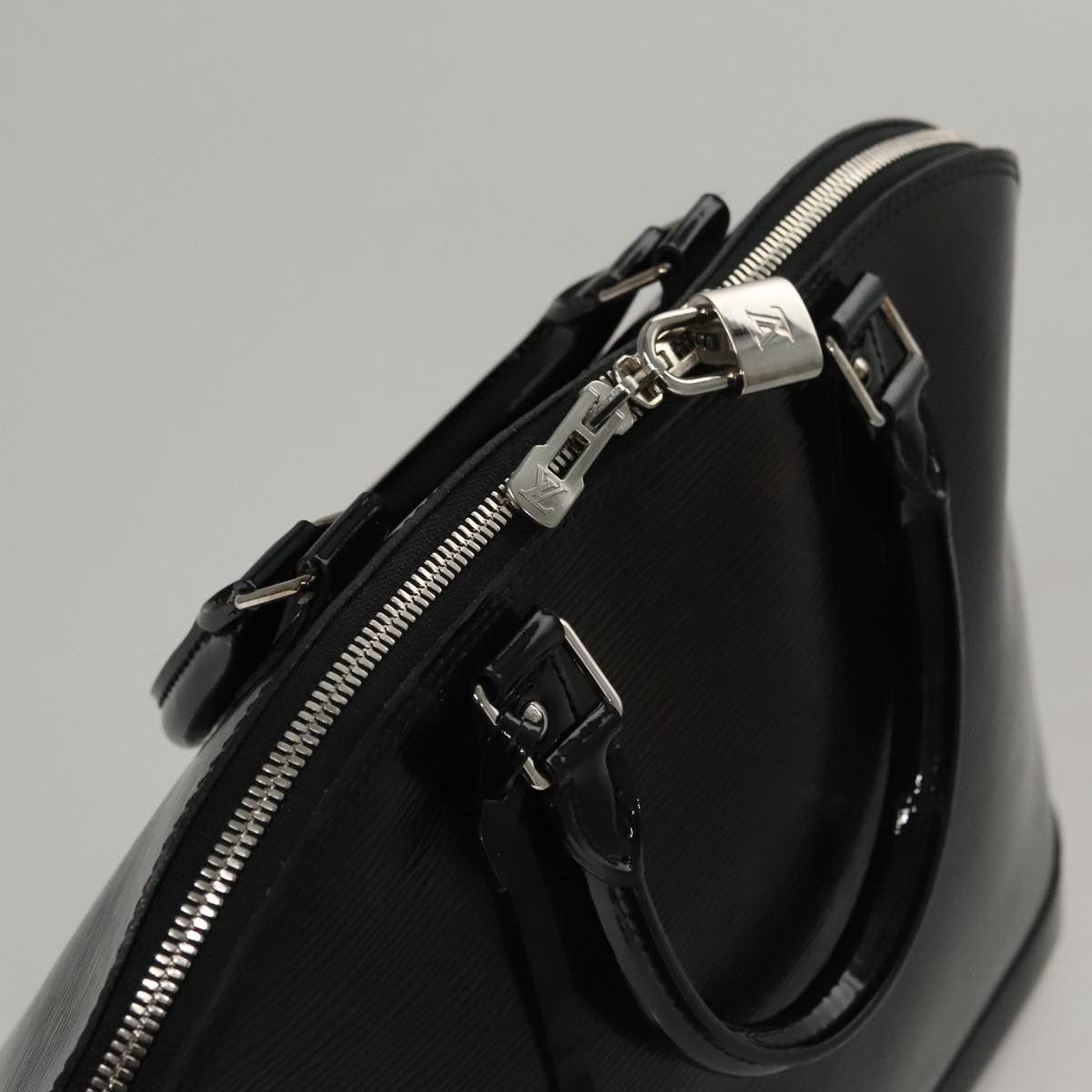 Louis Vuitton Alma Black Leather Handbag (Pre-Owned) Size ONE SIZE - 17 Thumbnail