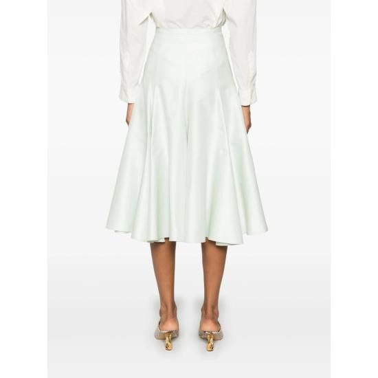 Fabiana Filippi FABIANA FILIPPI Women Mid Skirts GND275F840 D787 6161 GREEN Size 32" / US 10 / IT 46 - 2 Thumbnail