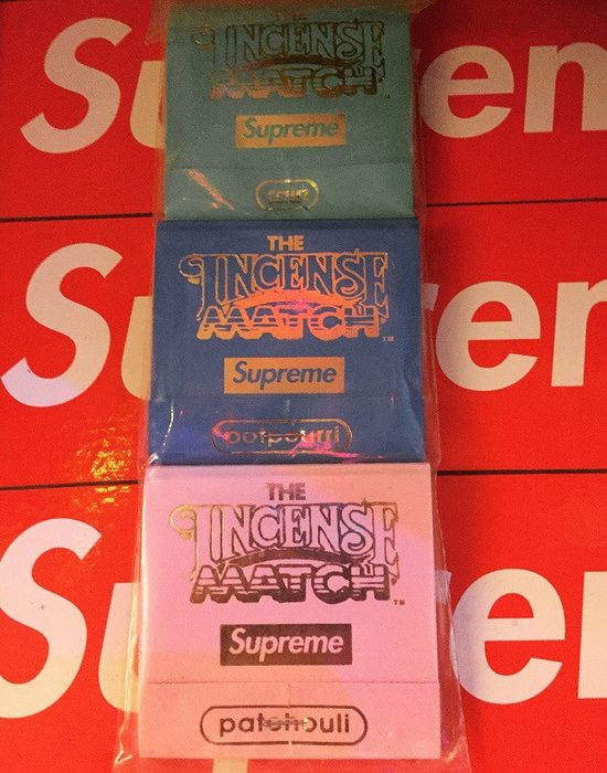 Supreme Supreme Incense Match Set Grailed