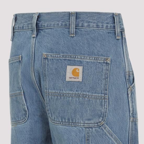 Carhartt Wip CARHARTT WIP Men Straight Pants I0326990112 BLUE Size US 29 - 5 Thumbnail