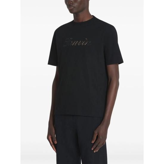 Lanvin LANVIN Men T-Shirts RM TS0115 J171 P25 10 BLACK Size US M / EU 48-50 / 2 - 5 Thumbnail