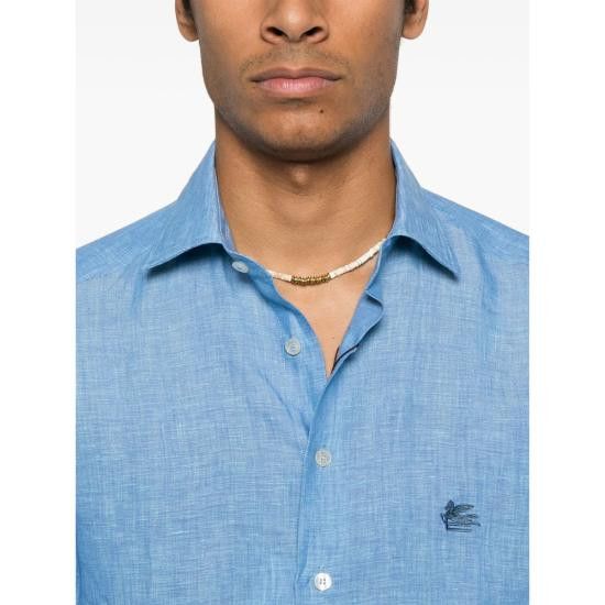 Etro ETRO Men Long Tops 99TU3D1 MRIB0002 B0482 BLUE Size US M / EU 48-50 / 2 - 3 Thumbnail