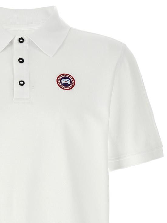 Canada Goose CANADA GOOSE Men Polo Shirts 1600M 25 White Size US M / EU 48-50 / 2 - 3 Thumbnail