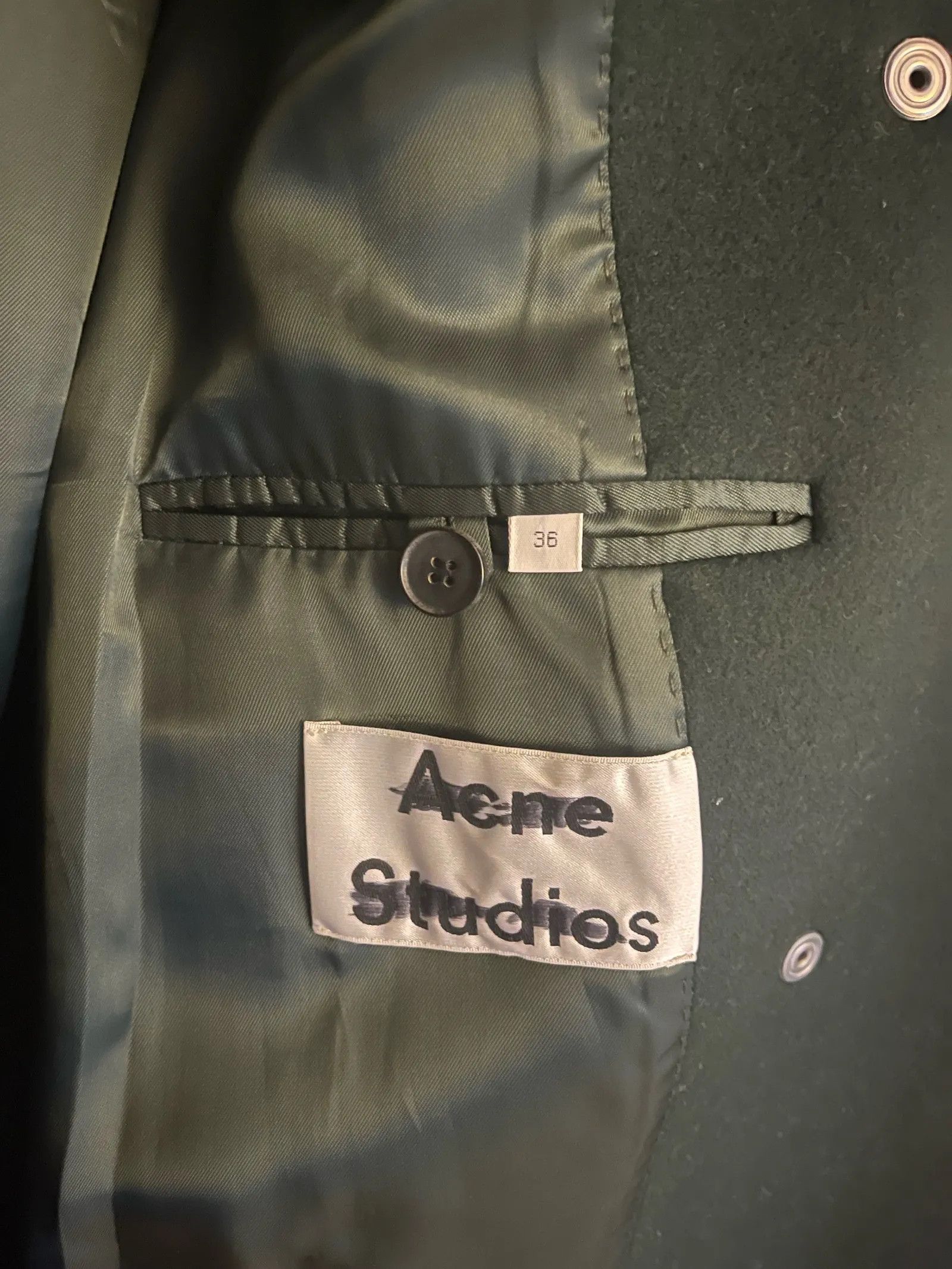 Acne Studios Acne Studios Coat Size XS / US 0-2 / IT 36-38 - 2 Thumbnail