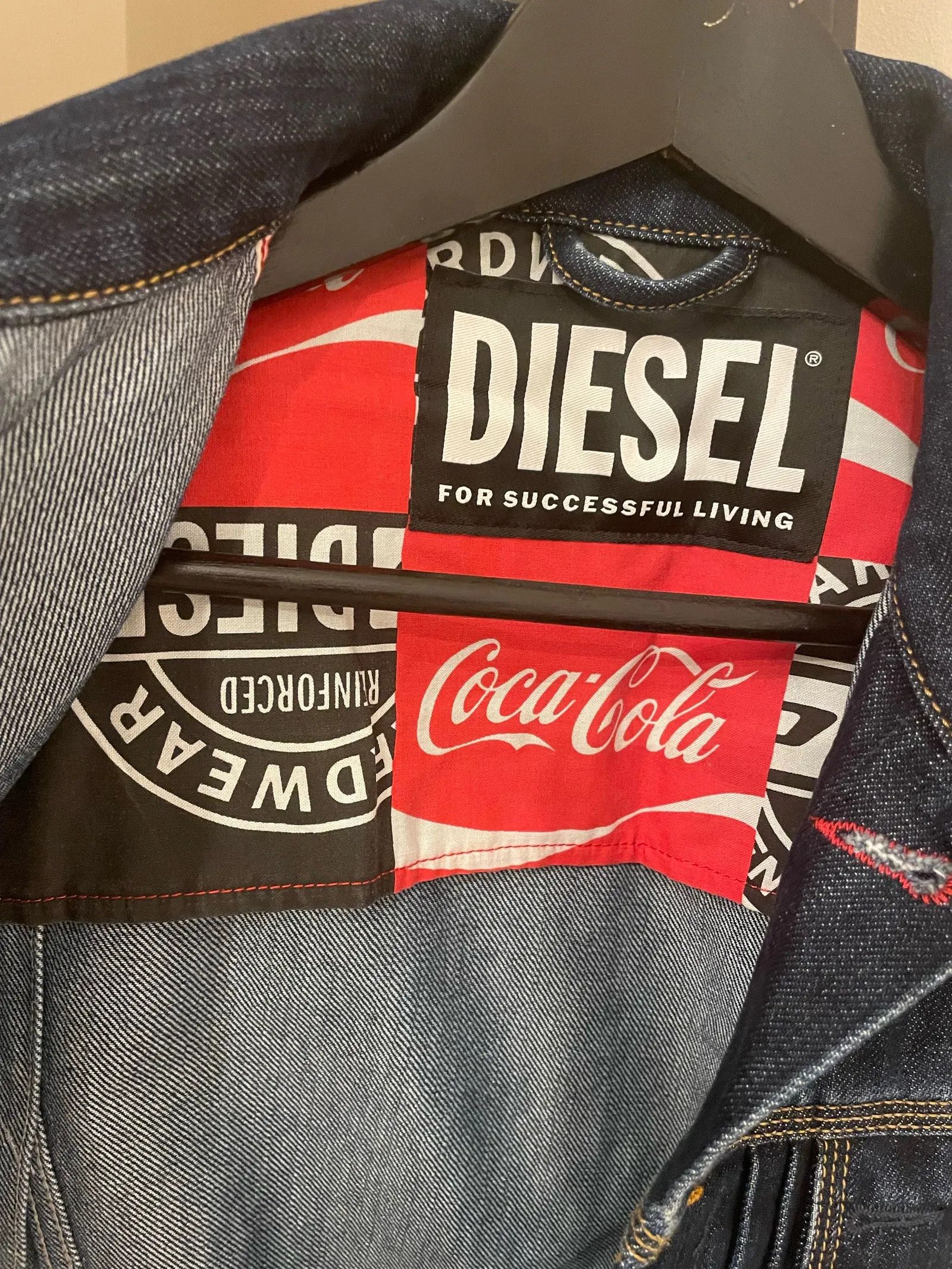 Diesel Diesel DIESEL x Coca Cola Nhill Jacket Jacket Size S / US 4 / IT 40 - 2 Thumbnail