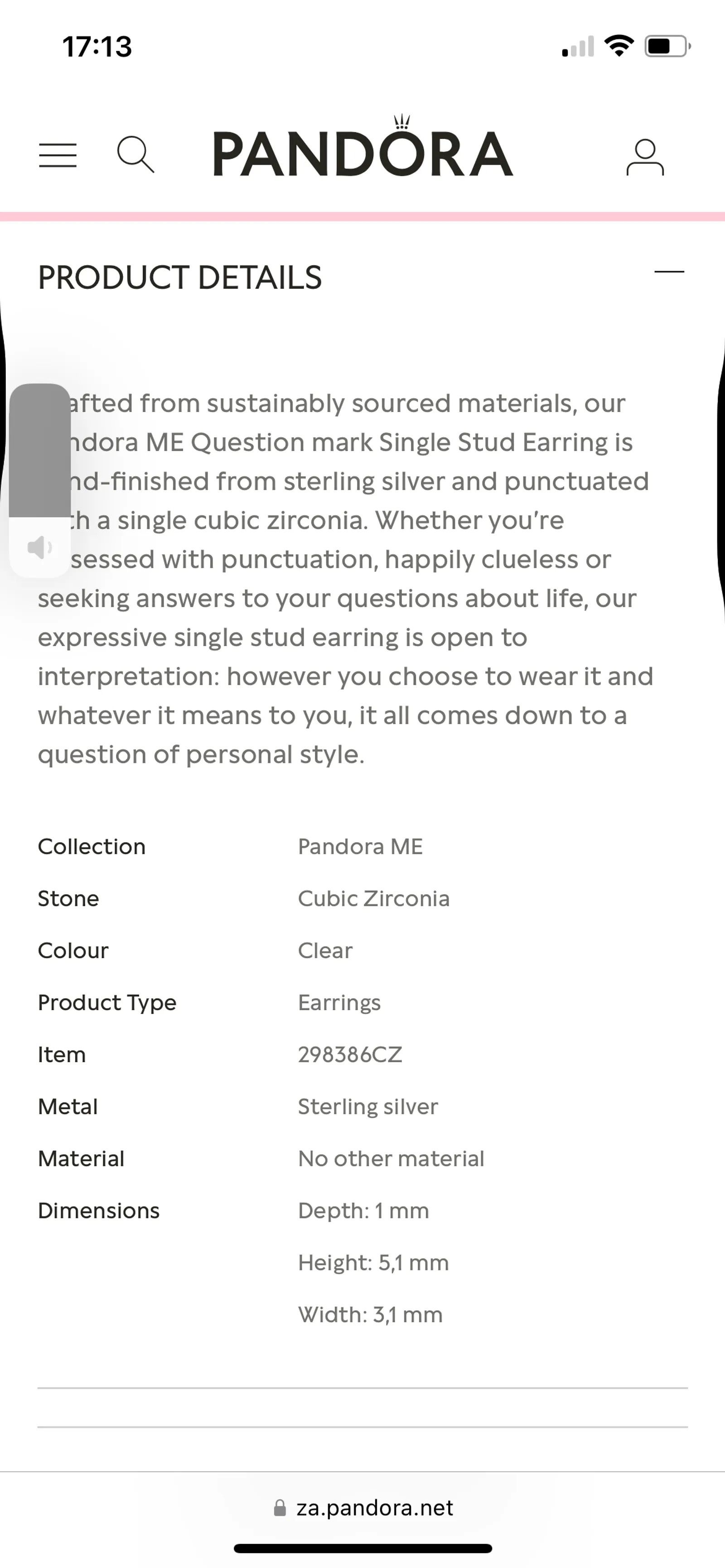 pandora Pandora Earrings Size ONE SIZE - 3 Thumbnail