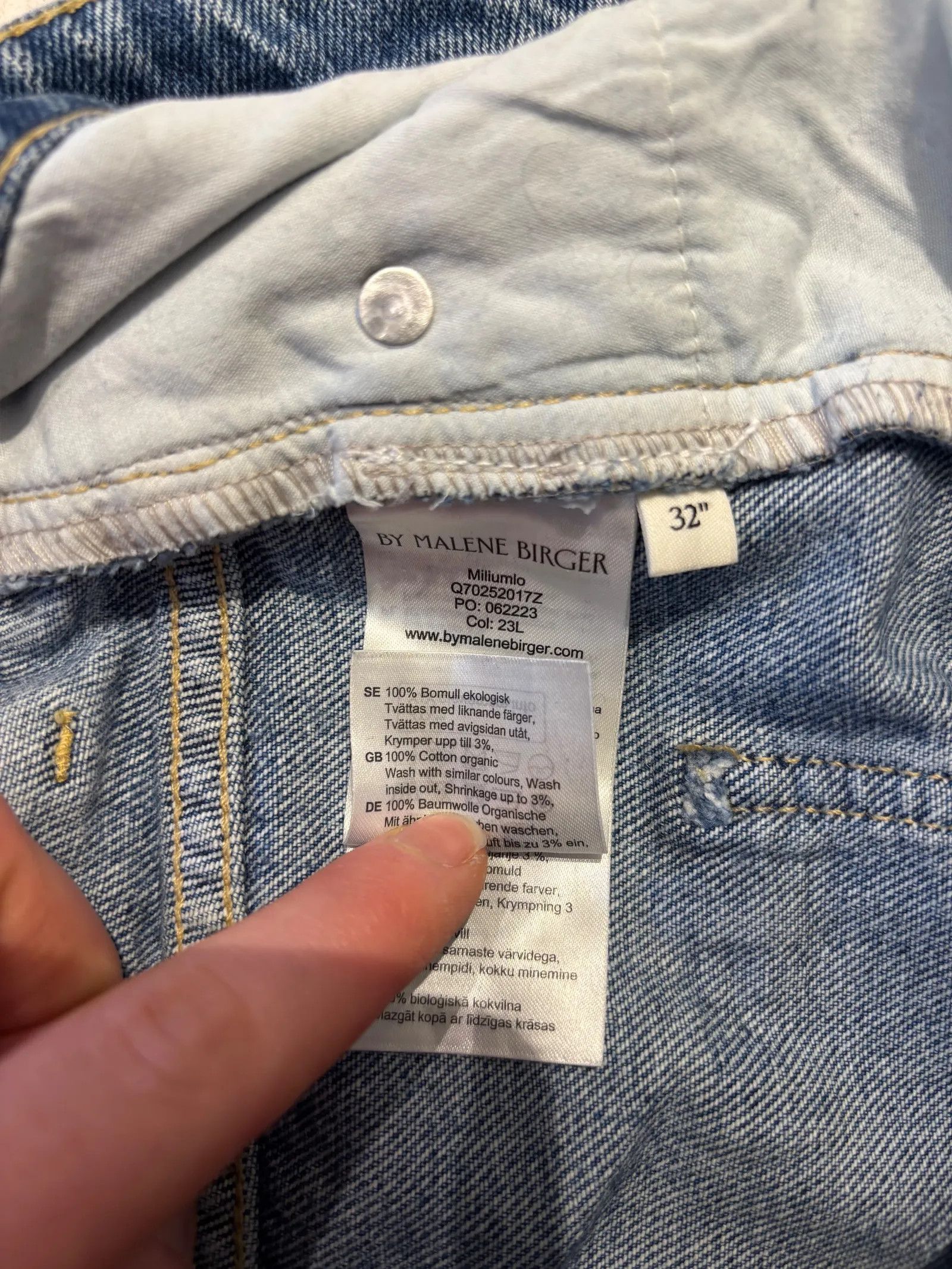 By Malene Birger By Malene Birger Miliumlo Jeans Size 32" / US 10 / IT 46 - 3 Thumbnail