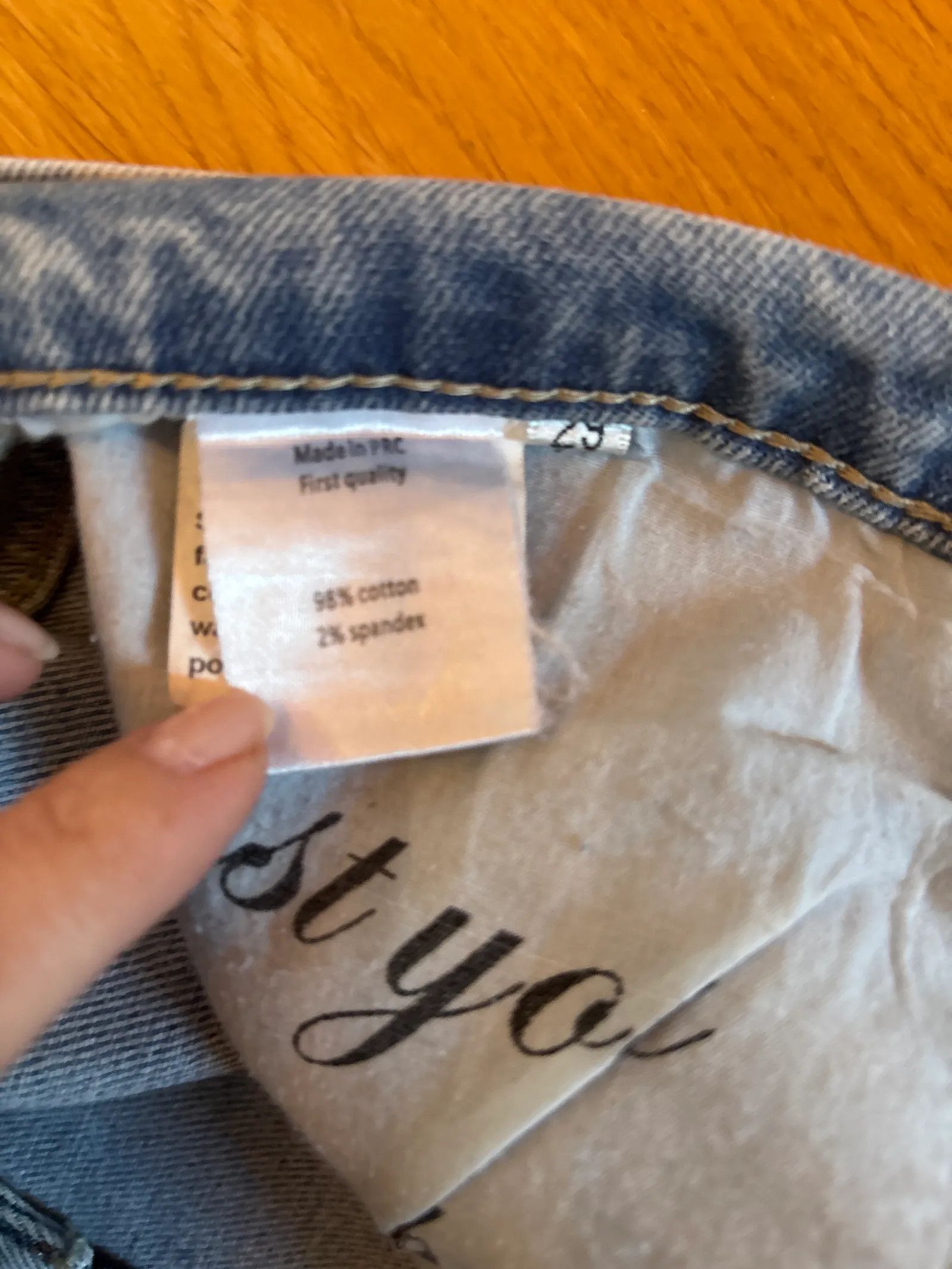 MILK Milk Jeans Size 29" - 3 Thumbnail