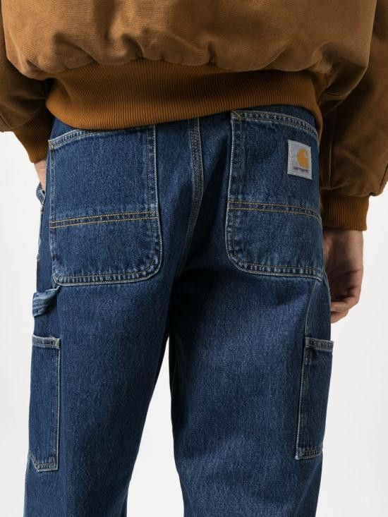Carhartt Wip CARHARTT WIP Men Denim Pants I032699 0106 Blue Size US 33 - 3 Thumbnail
