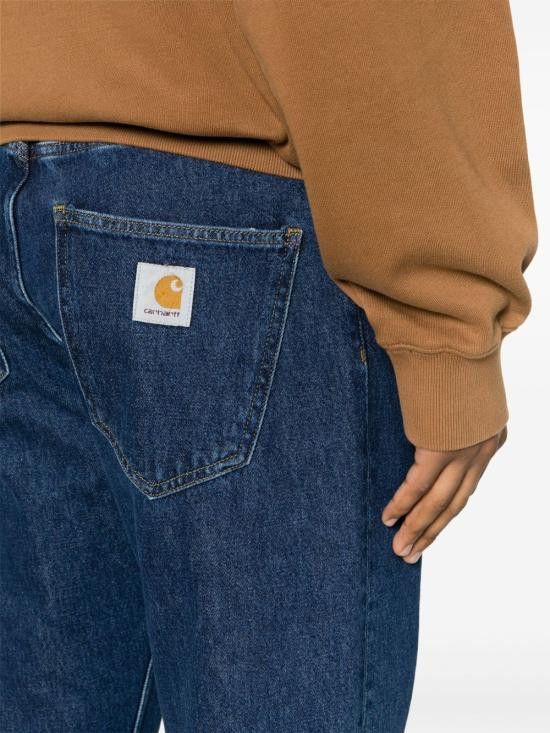 Carhartt Wip CARHARTT WIP Men Denim Pants I033006 0106 Blue Size US 33 - 2 Thumbnail