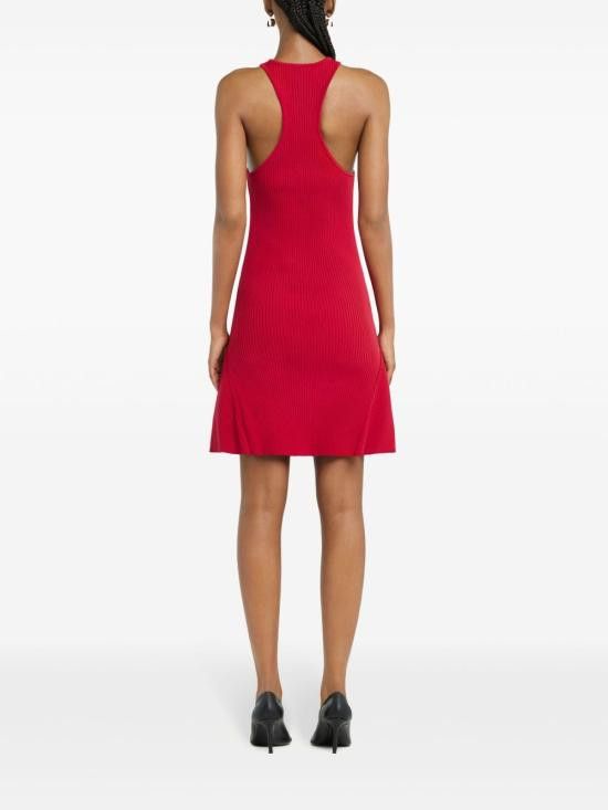 Courreges COURREGES Women Mid Skirts 125MRO572 FI00014015 Red Size S / US 4 / IT 40 - 2 Thumbnail