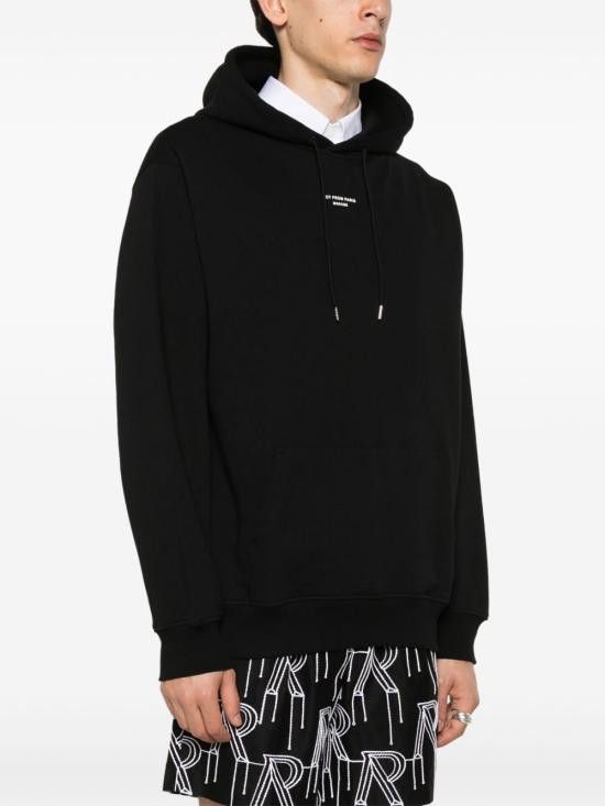 Drole De Monsieur DROLE DE MONSIEUR Men Hoodies PERMHO161 CO127BLACK Black Size US S / EU 44-46 / 1 - 4 Thumbnail