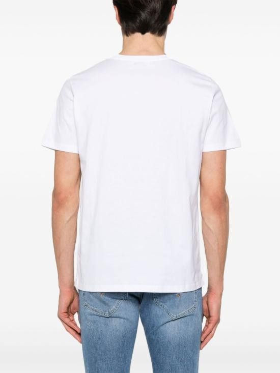 Dondup DONDUP Men T-Shirts US198 JF0309UIT8000 White Size US XL / EU 56 / 4 - 3 Thumbnail