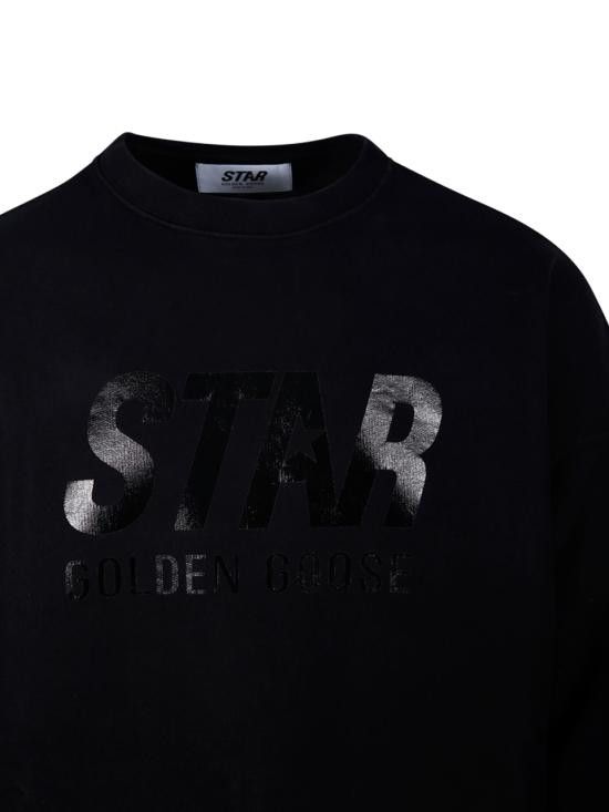Golden Goose GOLDEN GOOSE Men Hoodies GUP01992P001803 90100 BLACK Size US S / EU 44-46 / 1 - 4 Thumbnail