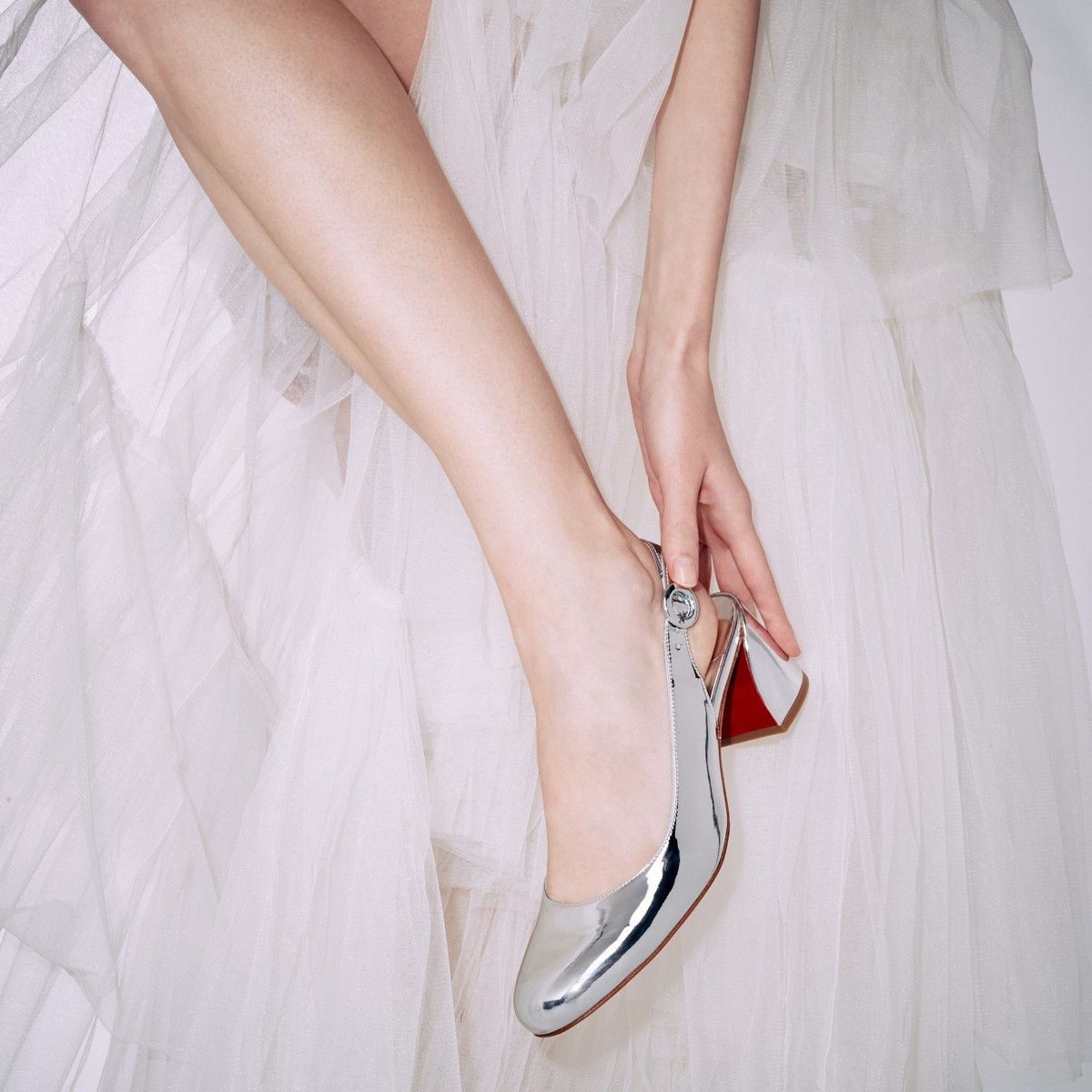 Christian Louboutin So Jane Sling 55mm Size US 11 / IT 41 - 2 Thumbnail