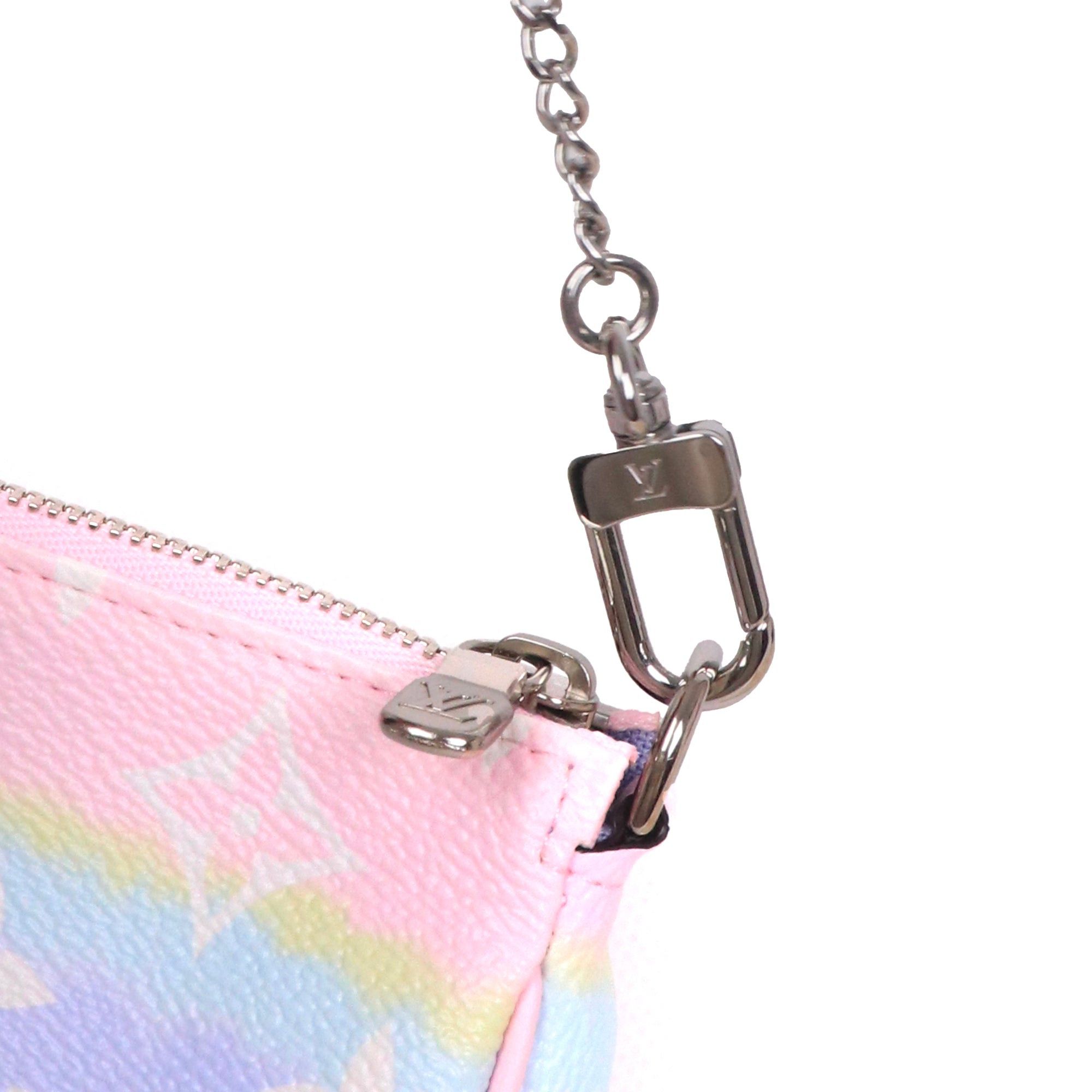 Louis Vuitton LOUIS VUITTON - Louis Vuitton Mini Escale Accessories Pouch in multi-colored monogram coated canvas Size ONE SIZE - 5 Thumbnail