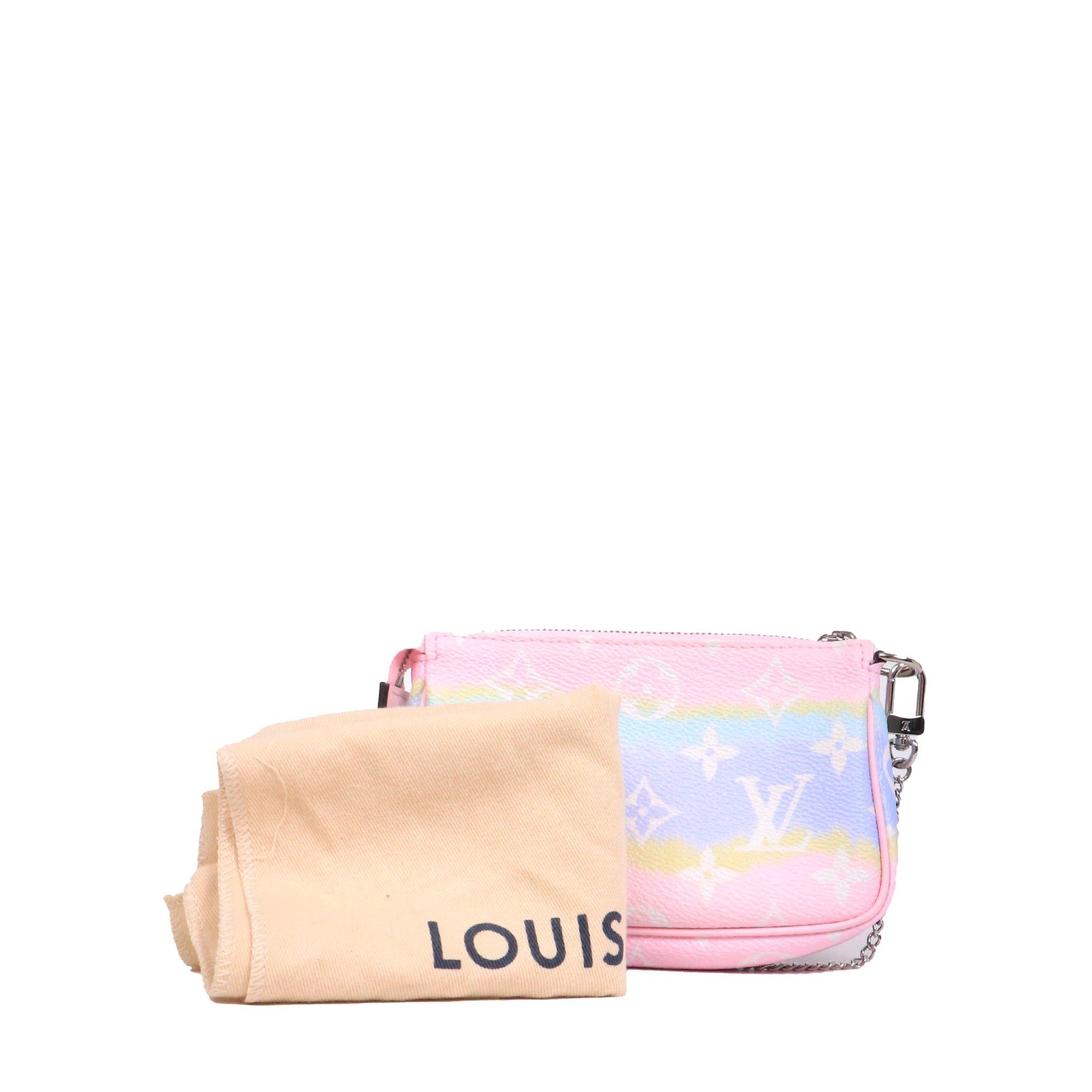 Louis Vuitton LOUIS VUITTON - Louis Vuitton Mini Escale Accessories Pouch in multi-colored monogram coated canvas Size ONE SIZE - 7 Thumbnail