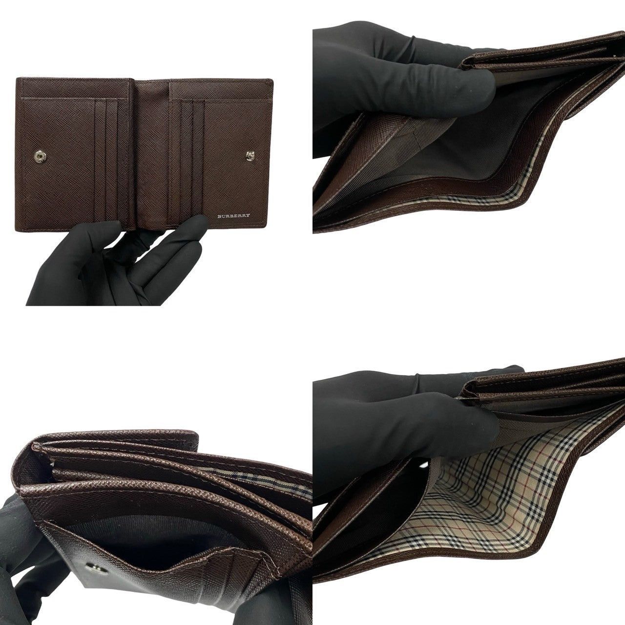 Burberry Burberry Brown Leather Size ONE SIZE - 8 Thumbnail