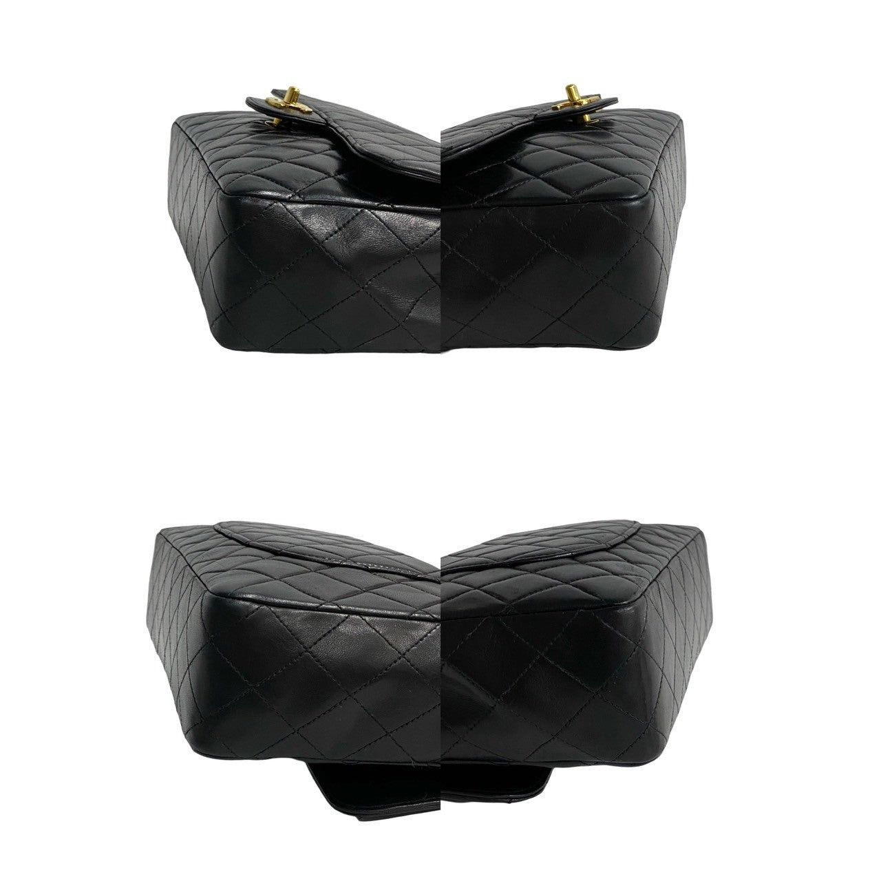 Chanel Chanel Handbag Black Leather Size ONE SIZE - 7 Thumbnail